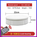 360° Booth Rotating Machine Turntable Display Backdrop Stand Photography Accessories Shooting Quiet Remote Photo Studio Camera