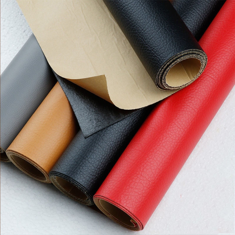 50/100x137cm Self Adhesive PU Leather Fabric Patch Sofa Repairing Patches Stick-on Leather PU Fabrics Stickers patches Scrapbook