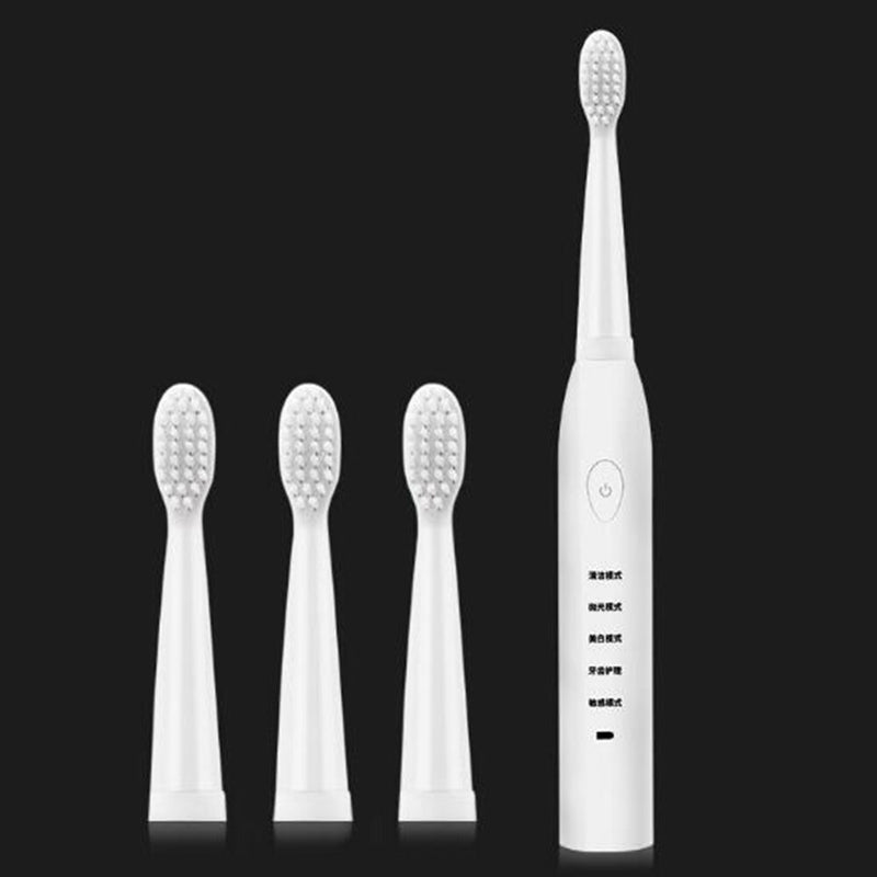 Ultrasonic Sonic Electric Toothbrush Rechargeable Tooth Brush Washable Electronic Whitening Teeth Brush Adult Timer JAVEMAY J110