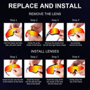 Gafas de ciclismo x-tiger, gafas de sol fotocromáticas polarizadas para ciclismo, gafas de bicicleta de montaña, gafas de protección para ciclismo de montaña, gafas