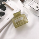 Pinzas para el cabello con estampado de leopardo a la moda, pinzas geométricas para el cabello, pinzas para el cabello para mujeres y niñas, accesorios para el cabello