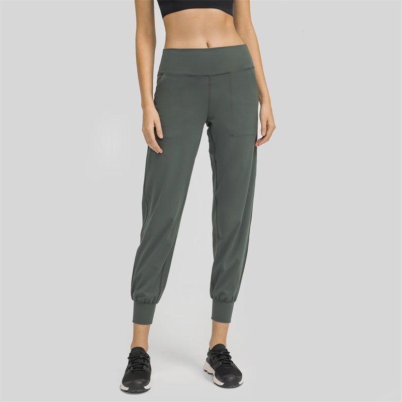 Nepoagym PASSION High Waist Lightweight Women Sweatpants Running Track Pants Workout Tapered Joggers Pants for Yoga Lounge