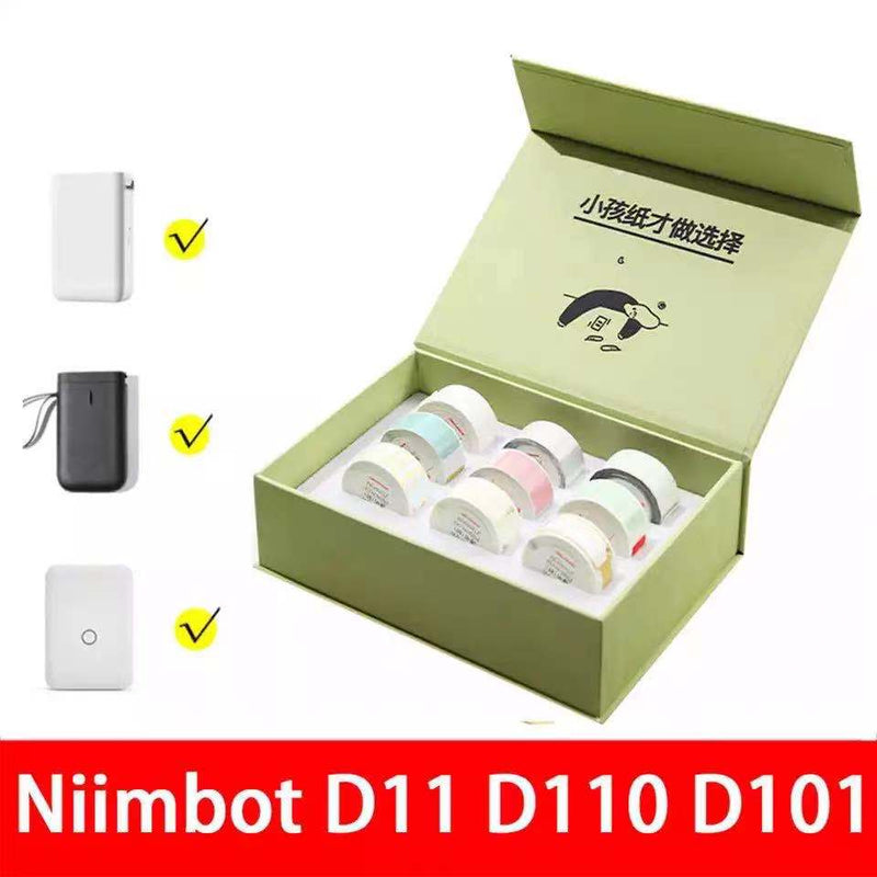 Impresora de etiquetas inalámbrica Niimbot D11, impresora de etiquetas de bolsillo portátil, impresora de etiquetas térmicas Bluetooth, impresión rápida, mini impresora