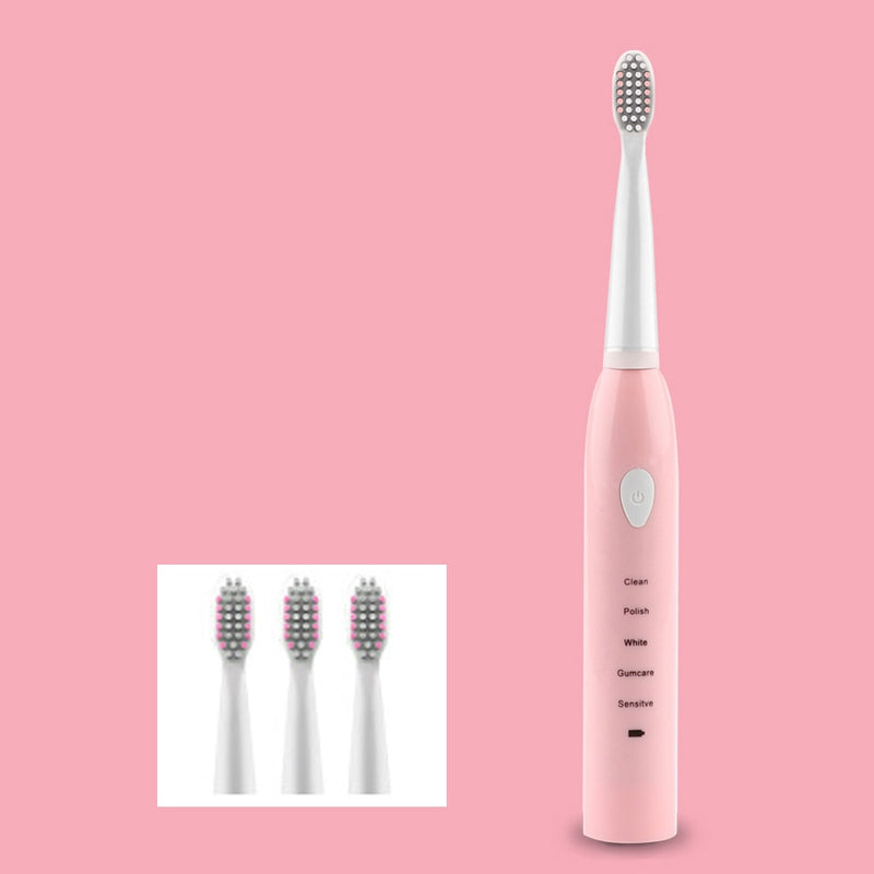 Ultrasonic Sonic Electric Toothbrush Rechargeable Tooth Brush Washable Electronic Whitening Teeth Brush Adult Timer JAVEMAY J110