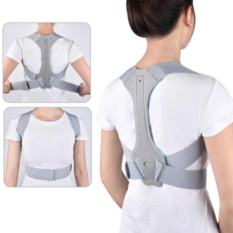 Back Posture Corrector Clavicle Spine Neck Shoulder Lumbar Adjustable Brace Support Professional Belt Correction For Child Adult