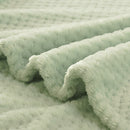 Plush Plaid Blanket Solid Color Blankets For Beds Aircraft Sofa Warm Soft Winter Flannel Fleece Throw Blanket Bedspread Bedsheet