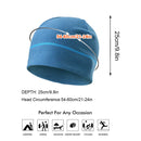 Winter Fleece Beanies Bicycle Sports Tennis Fitness Windproof Hat Stretch Running Skiing Hiking Cycling Snowboard Soft Hats