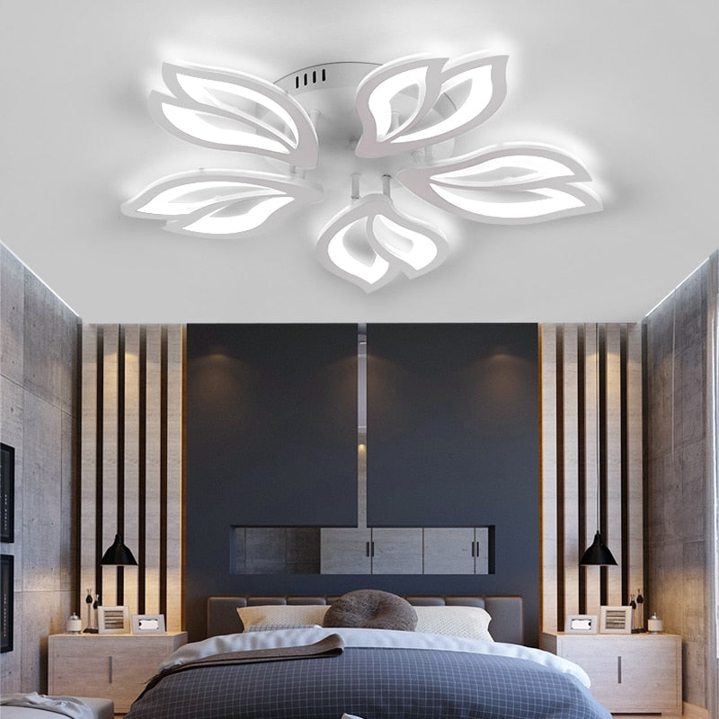 LED Chandelier For Living Room Ceiling Chandelier Bedroom Home Modern Ceiling Light LED Lighting Remote Control Lights for Room