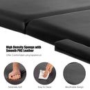 84&quot;L Portable Massage Table Adjustable Facial Spa Bed Tattoo w/ Carry Case Black