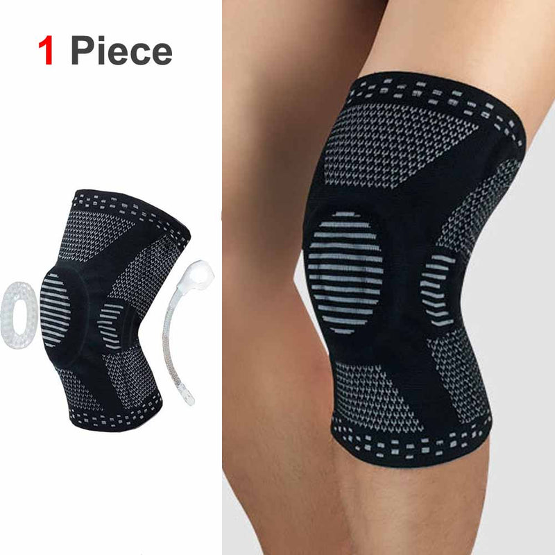 Professional Compression Knee Brace Support Protector For Arthritis Relief, Joint Pain, ACL, MCL, Meniscus Tear, Post Surgery