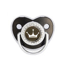 9 Colors Pacifier Baby Shower Gift Bling Baby Dummy Silicone BPA Free Infant Nipple Newborn Pacifiers For Babies I Love Mum Dad