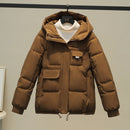 Women Winter Down Padded Jacket Women Hooded Parkas Coat 2022 Winter New Thick Warm Cotton Coat Winter Jacket Female Outwear