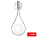 Led Wall Lamp Living Room Modern Simple Bedroom Bedside Wall Lamps Home Decor Wall Light Bedroom Glass Night Lamp Led Lighting