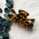 Pinzas para el cabello con estampado de leopardo a la moda, pinzas geométricas para el cabello, pinzas para el cabello para mujeres y niñas, accesorios para el cabello