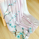 2022 180*90cm Women Scarf Summer Silk Shawl Lady Wrap Soft Female Europe Designer beach bandanna foulard muffler girl pareo