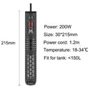 SUNSUN Aquarium Heating Rod Intelligent LCD Display Digital Adjustable Constant Temperature Control Fish Tank Submersible Heater