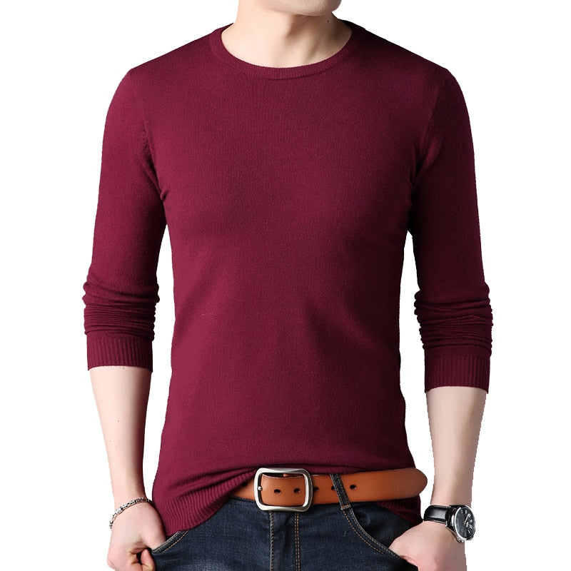 BROWON Brand Men Autumn Sweater Men&