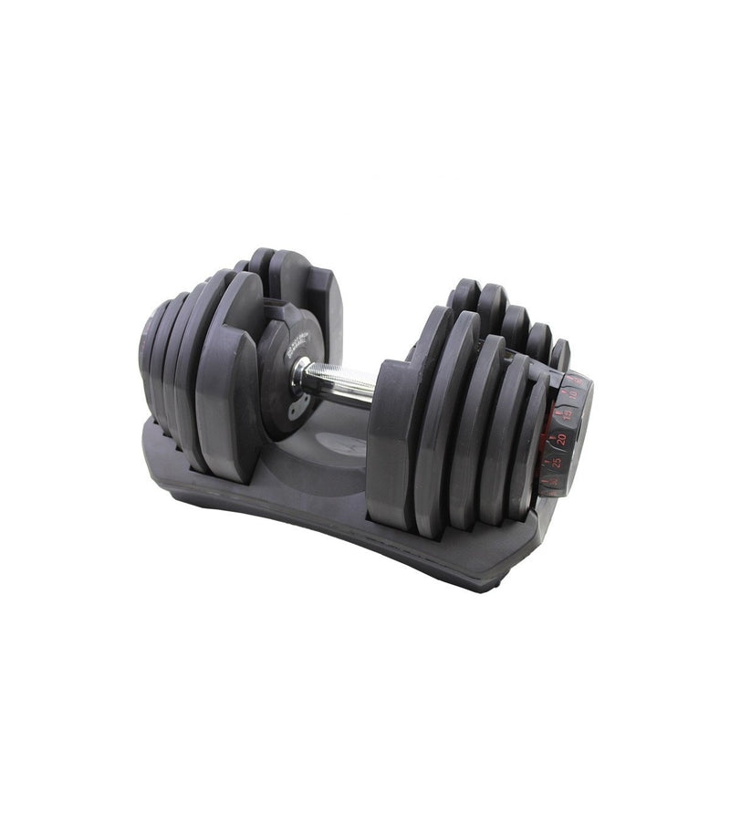 Adjustable Dumbbell, with ergonomic center, Gym musculation, Pvc coated iron, 2.5-24kg,5-40kg, shipping from Spain