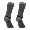 YUEDGE Men's Wick Thick Cushion Cotton Crew Sports Athletic Hiking Socks Winter Warm Socks For Male (5 Pair/Packs)