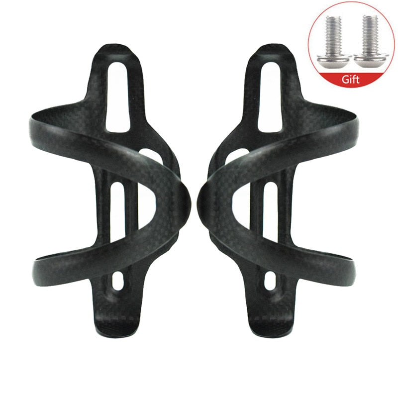 1PC/2PC Bicycle Bottle Holder Full Carbon Road Bike Water Bottle Cage Lightweight Mountain MTB Bottle Holder Bike Accessories