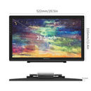 GAOMON PD2200 21,5 pulgadas 92% NTSC dibujo gráfico tableta Monitor pluma pantalla con soporte de inclinación sin batería 8192 presión de la pluma