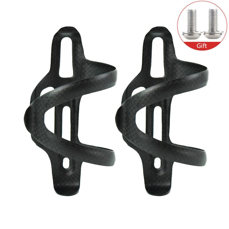 1PC/2PC Bicycle Bottle Holder Full Carbon Road Bike Water Bottle Cage Lightweight Mountain MTB Bottle Holder Bike Accessories