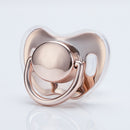 MIYOCAR Metallic color pacifier dummy BPA free unique gift for new born baby shower