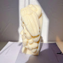 Medusa Bust Candle Mold Greek Sculpture Body Face Snake Hair Figure Wax Candles Silicone Mould
