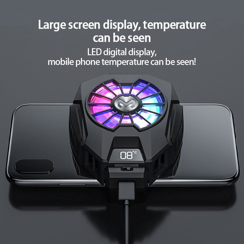 DL05 DL06 FL05 Mobile Phone Cooler Cooling Fan Radiator For iPhone Samsung Xiaomi Game Phone Cooler Portable Cool Heat Sink