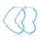 Aros Plata 925 Mujer Love Heart Conch Earring For Women Making Jewelry Gift Wedding Pendientes Engagement Earrings 2022 Trendy