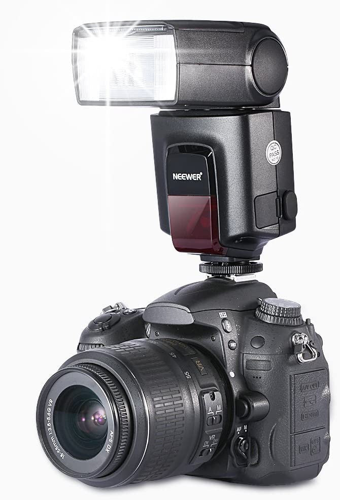 Flash Speedlite Neewer TT560 para Canon 6D/60D/700D/Nikon D7100/D90/D7000/D5300/todas las cámaras con zapata estándar + Softbox