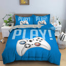 Video Game Bed Sets for Boys Gamer Comforter Gaming Themed Bedroom Decor Game Bedding Set Home Textile