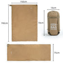 Saco de dormir de empalme para exteriores, ultraligero, portátil, para adultos, para acampar, senderismo, sacos de dormir, bolsa perezosa para primavera y otoño, recién llegado