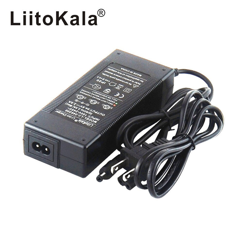 LiitoKala 48V 2A charger 13S 18650 battery pack charger 54.6v 2a constant current constant pressure is full of self-stop