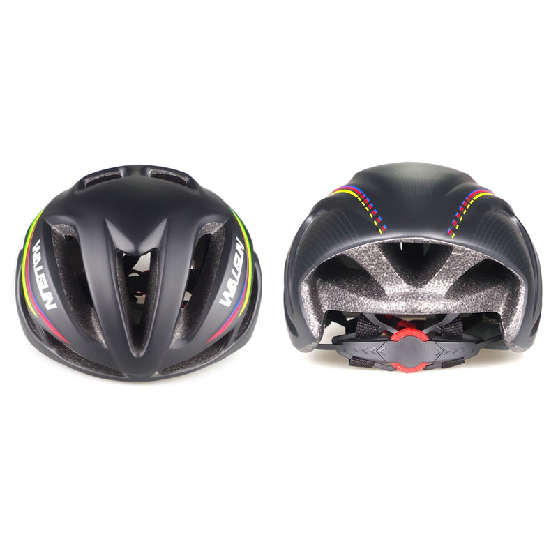 Casco de bicicleta Aero Timetrial TT, casco de triatlón para ciclismo para hombres y mujeres, casco de bicicleta de carrera, tamaño L, equipo de ciclismo