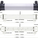 High efficiency PVC/PVDF Hollow fiber 404/8040 UF Membrane