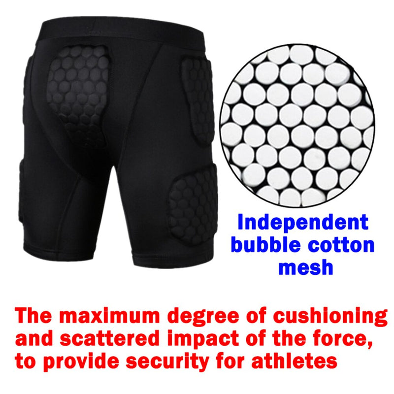 New Short Basketball Shorts Jersey Tight Football Jerseys Body Protection Male Cellular Protective Gear Crash Training Shorts