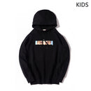 Family Clothing Kids Merch A4 Eyes Printed Hoodie Boys Hooded Sweatshirts Girls Casual Thicked Pullovers