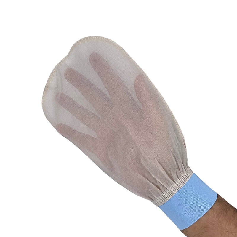 Bathing Glove %100 Raw Cocoon Peeling-Handschuh aus türkischer Seide Kese Glove Scrub Bath Sponge Luva Esfoliante Мочалка Для Душа