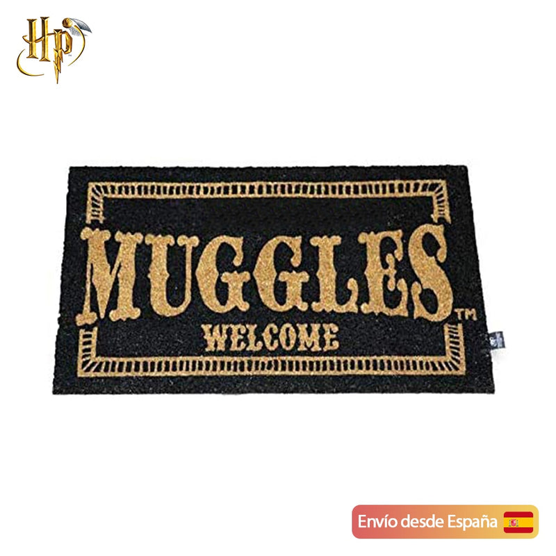 Harry Potter Fußmatten ideal für Fans der Saga, verschiedene Muggelmodelle Welcome, Alohomora, 9 und 3/4, Welcome Hogwarts