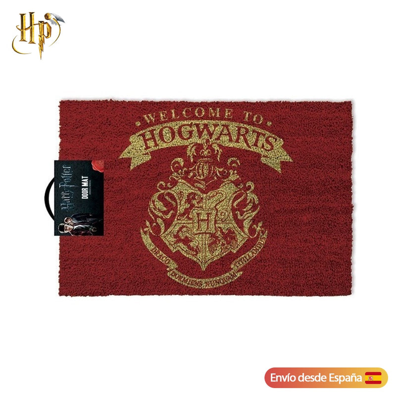 Harry Potter doormats ideal for fans of the saga, different Muggle models Welcome, Alohomora, 9 and 3/4, welcome hogwarts