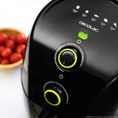 Cecotec Cecofry Compact Rapid Black1.5L Oil Free Fryer Healthy Food Programmable in Time and Temperature Includes Cookbook