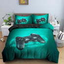 Video Game Bed Sets for Boys Gamer Comforter Gaming Themed Bedroom Decor Game Bedding Set Home Textile