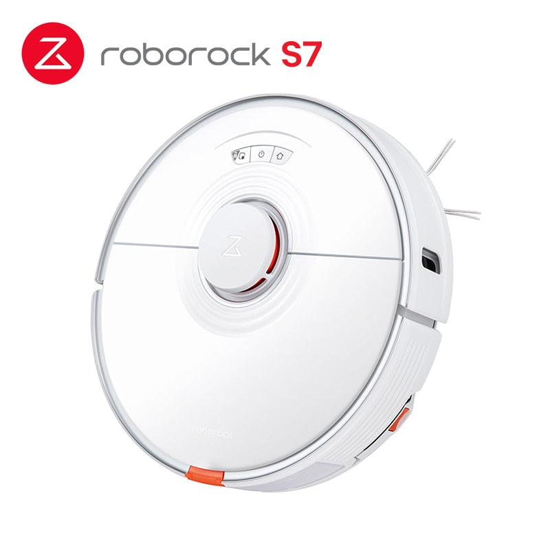 Robot aspirador Roborock S7 para el hogar, navegación láser, Robot aspirador sónico