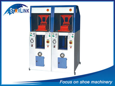 Double Unit Universal Cover Type Sole Attaching Machine, SLM-4-05