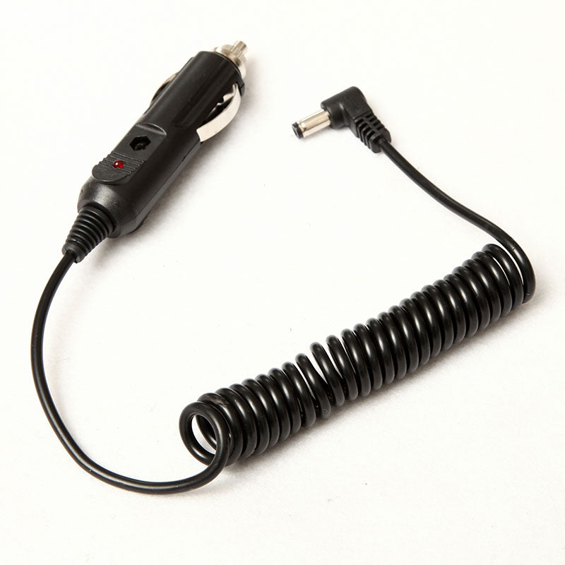 Cigarette lighter extension cord cable