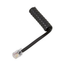 Telephone handset spring cord