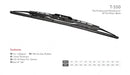 T-550 Metal Wiper Blade