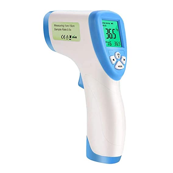 Non-Contact infrared forehead,skin thermometer in children,adults