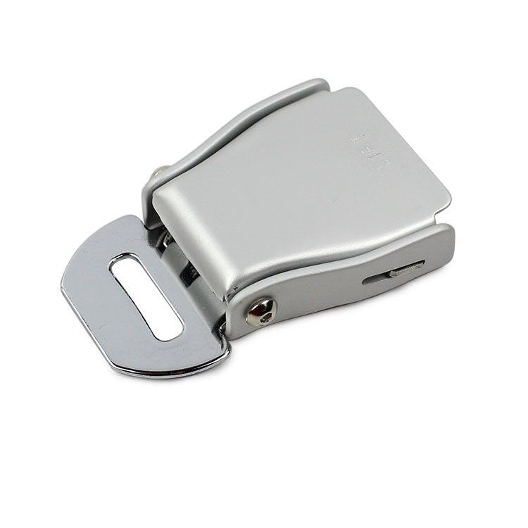 FED033 Wholesale Buckle Safety Belt Buckle Supplier Aircraft Seatbelt Buckles - Silvery